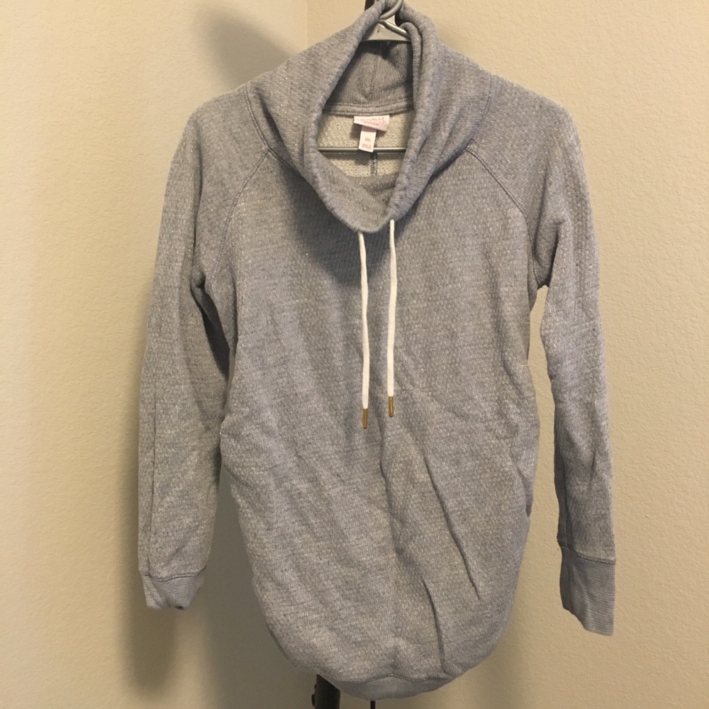 Target Ingrid and Isabel cowl neck gray sweater XS
